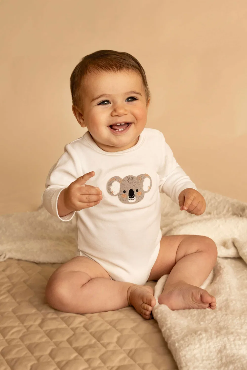 Боди-комбинезон органический Charlie Koala Minihaha — фото 2
