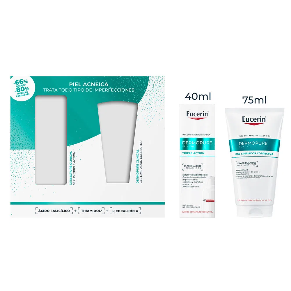 Набор дермакосметики Eucerin Dermopure Clinical Triple Action, 2 шт — фото 3