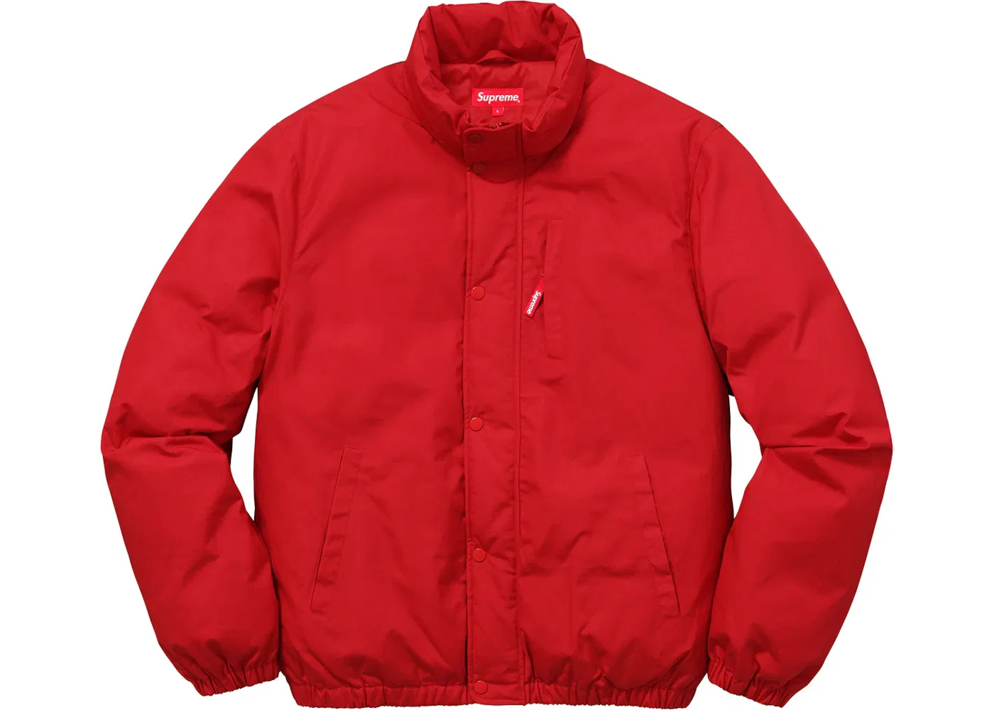 Мужская куртка с принтом Supreme Astronaut Puffy Jacket, Red