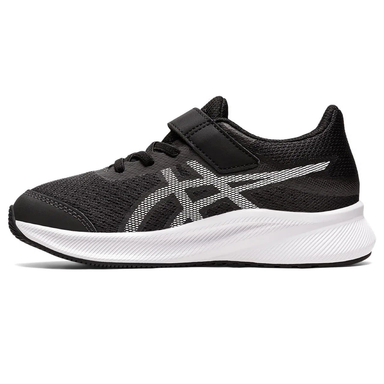 Детские кроссовки для мальчиков с амортизацией Patriot 13 Ps ASICS, Graphite Grey White — фото 4