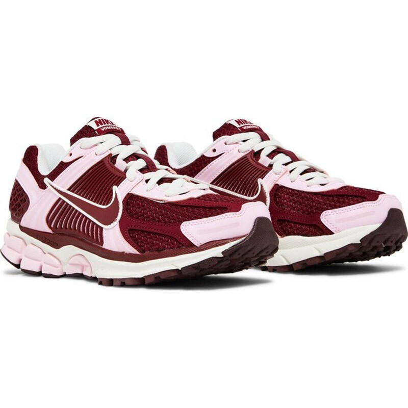 Кроссовки Nike Wmns Air Zoom Vomero 5, пастельно-розовый/бордовый — фото 2