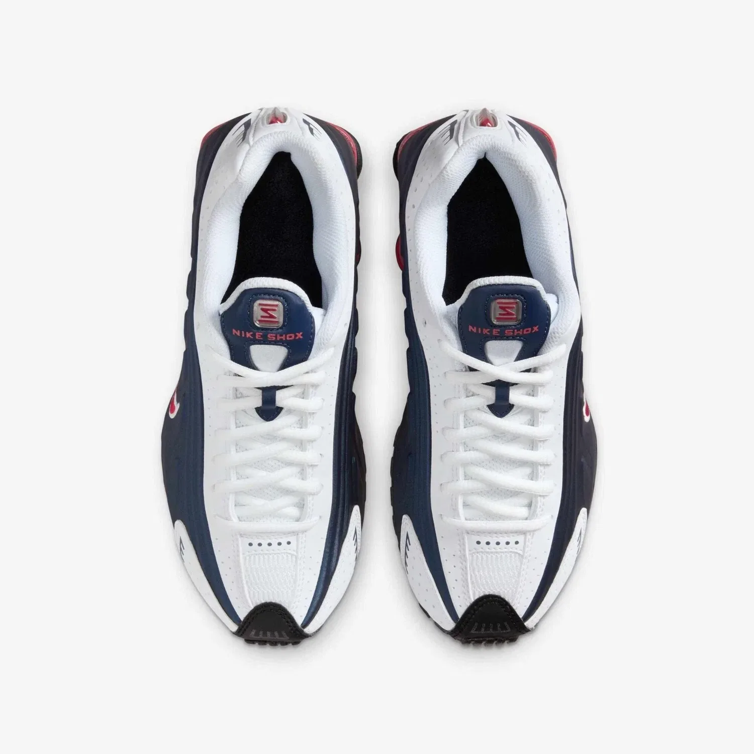 Детские кроссовки Nike Shox R4 CW2626-400, синий — фото 4