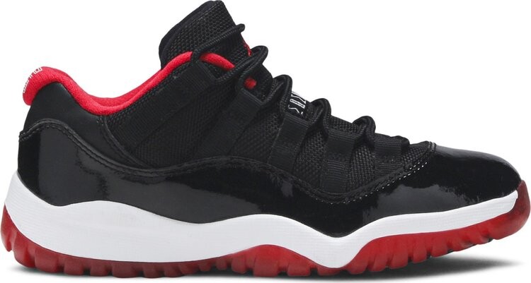

Кроссовки Air Jordan 11 Retro Low BP Bred, черный