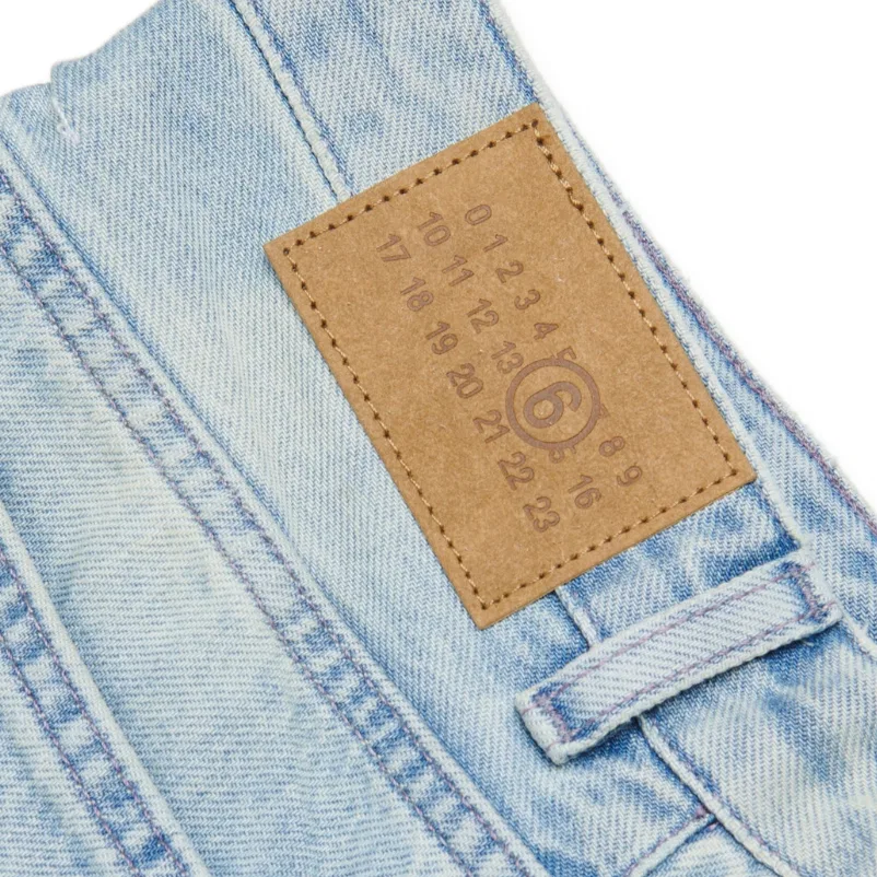 Детские джинсы Light Blue MM6 Maison Margiela — фото 4