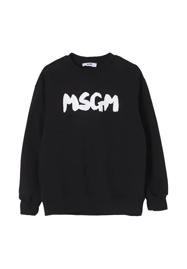 Свитшот с принтом Msgm, черный