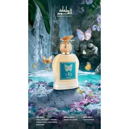 Парфюмерная вода Mamlakt Al Oud Razaan Eau De Parfum For Women, 100 мл