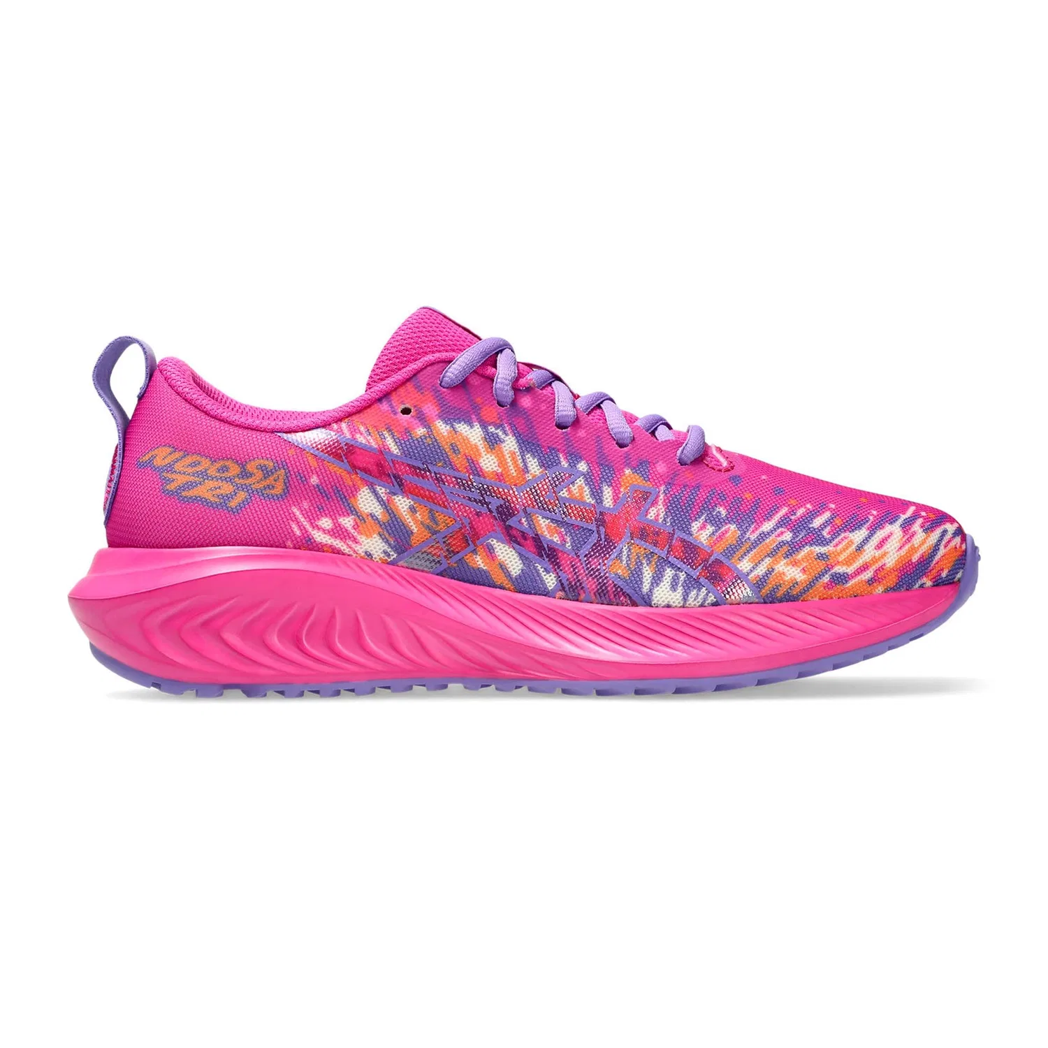 Детские кроссовки для мальчиков с технологией GEL Gel-noosa Tri 16 Gs ASICS, Digital Sakura Amethyst