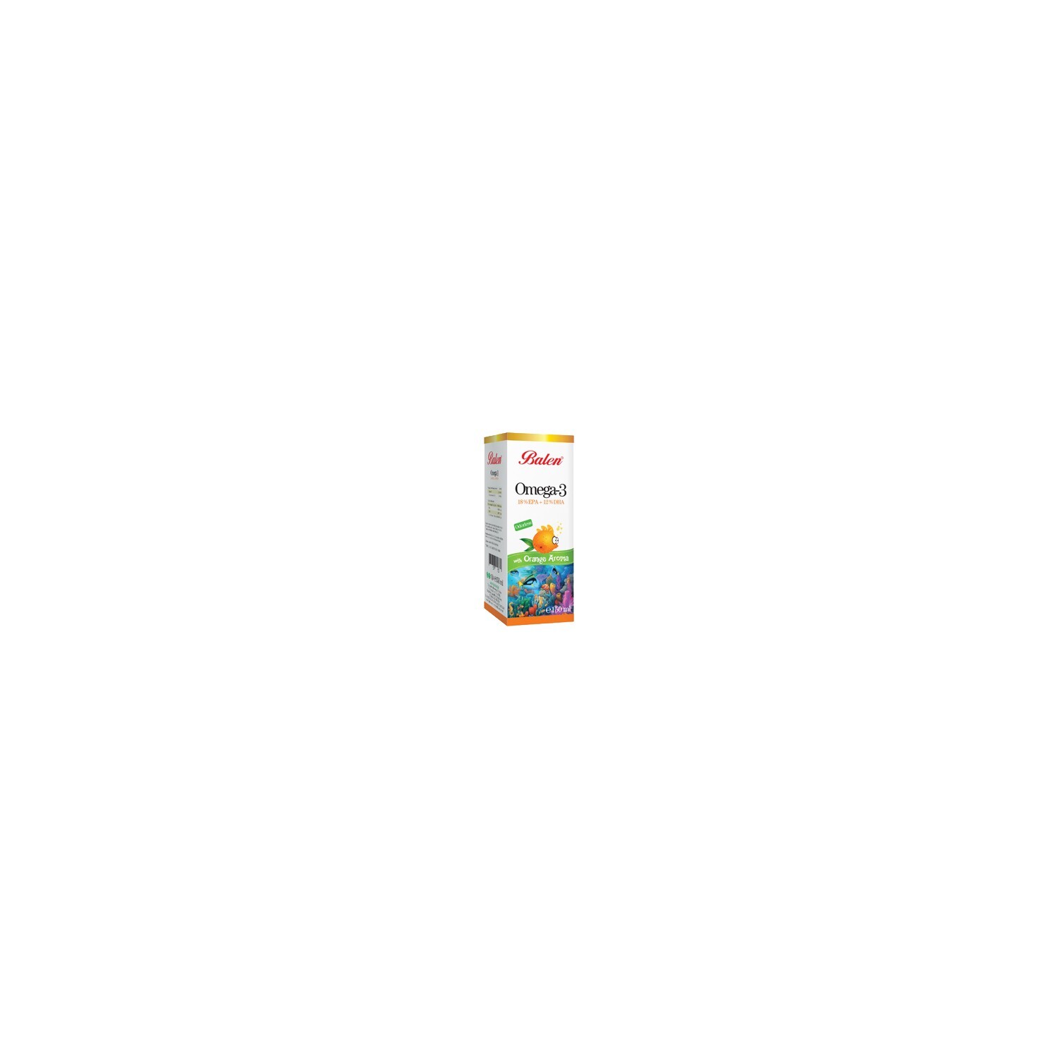 

Рыбий жир Balen Omega-3 со вкусом апельсина
