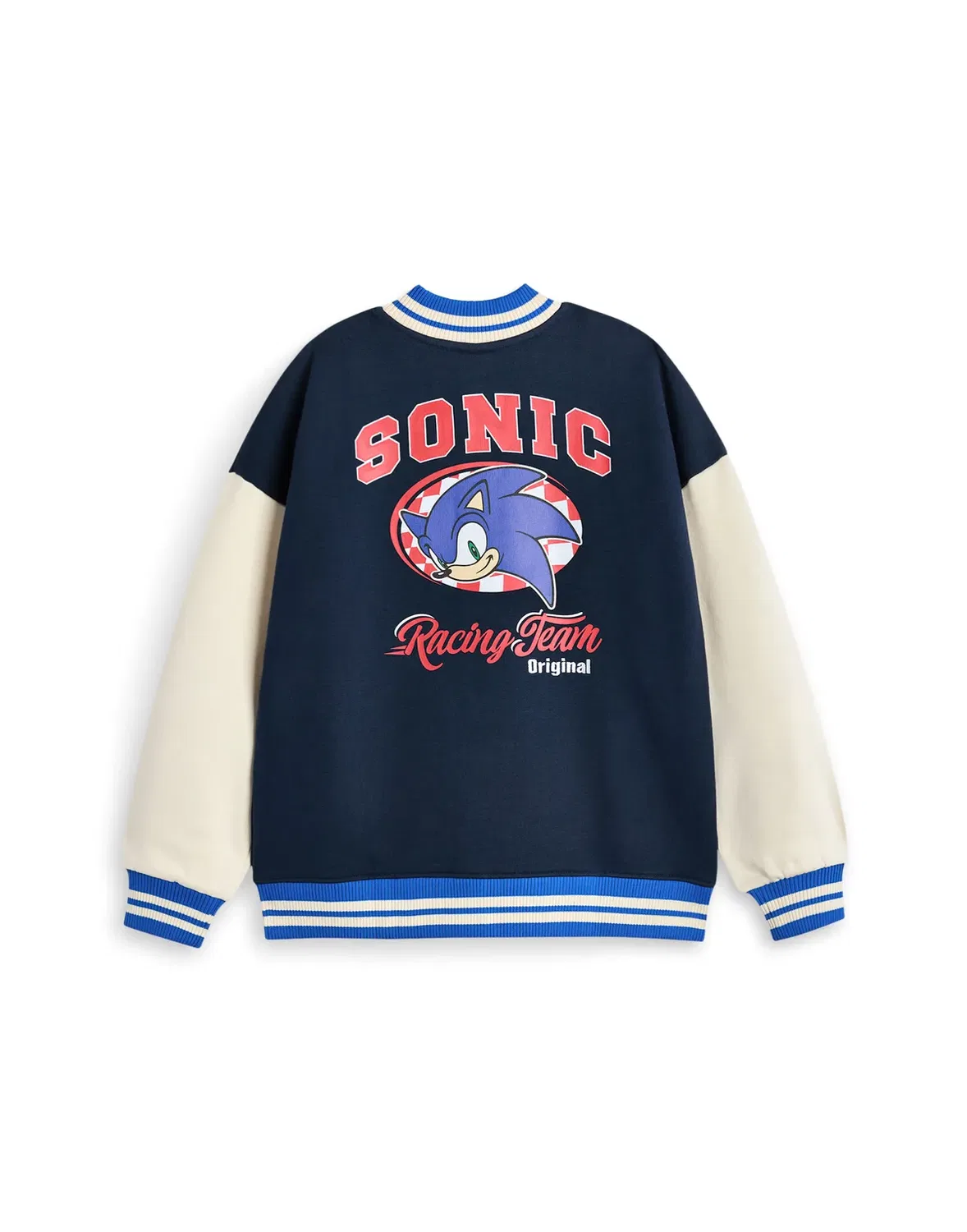 Детская куртка-бомбер для мальчиков Varsity Jacket Sonic The Hedgehog, Blue — фото 2