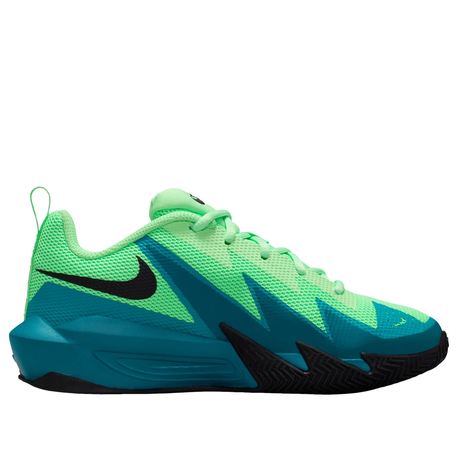 Детские кроссовки с сетчатым верхом S.T. Dynamite 'Illusion Green Bright Spruce' Nike, Illusion Green/Bright Spruce/Energy/Black — фото 2