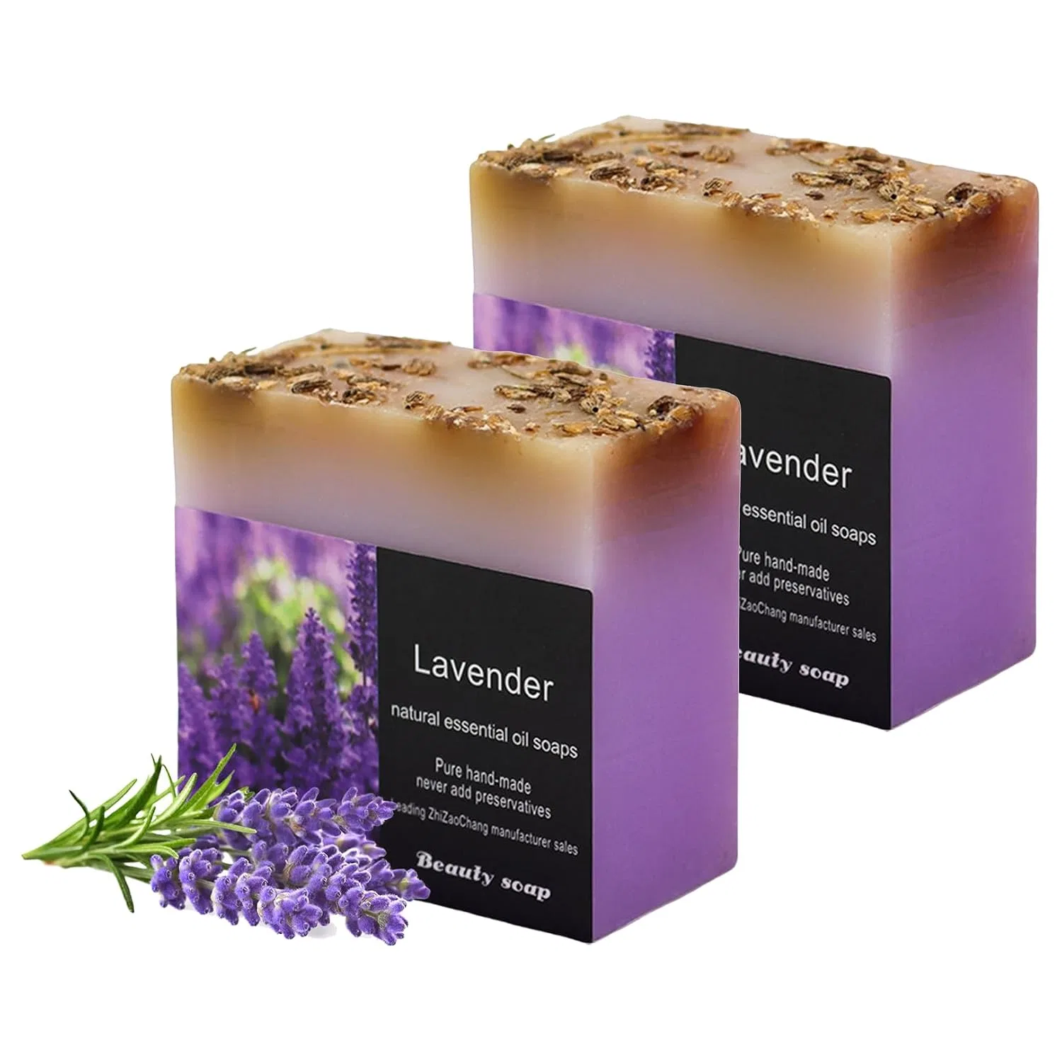 Твердое мыло Lavender Handmade, 100 г Generisch