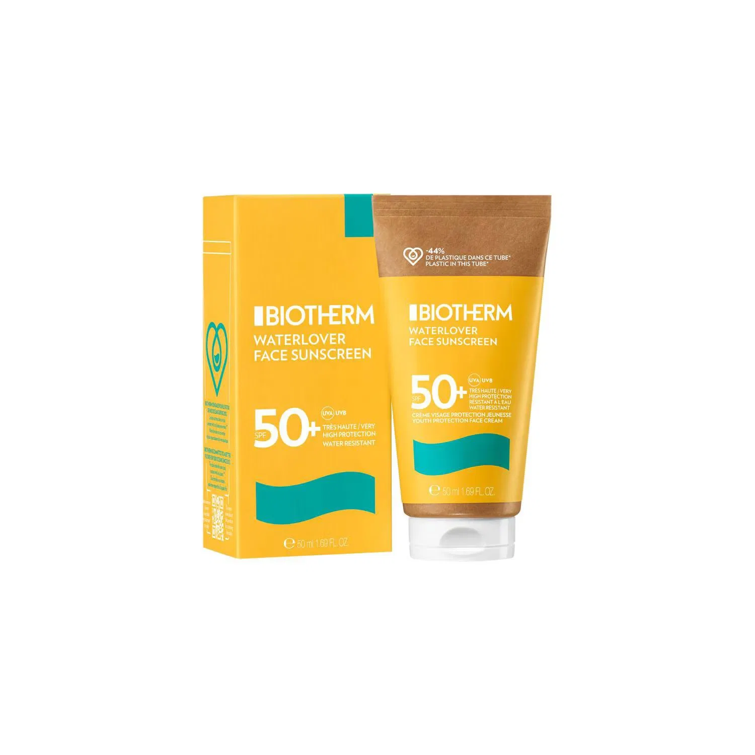 Крем для лица солнцезащитный Anti-Aging LSF 50 Waterlover, 50 мл, BIOTHERM — фото 2