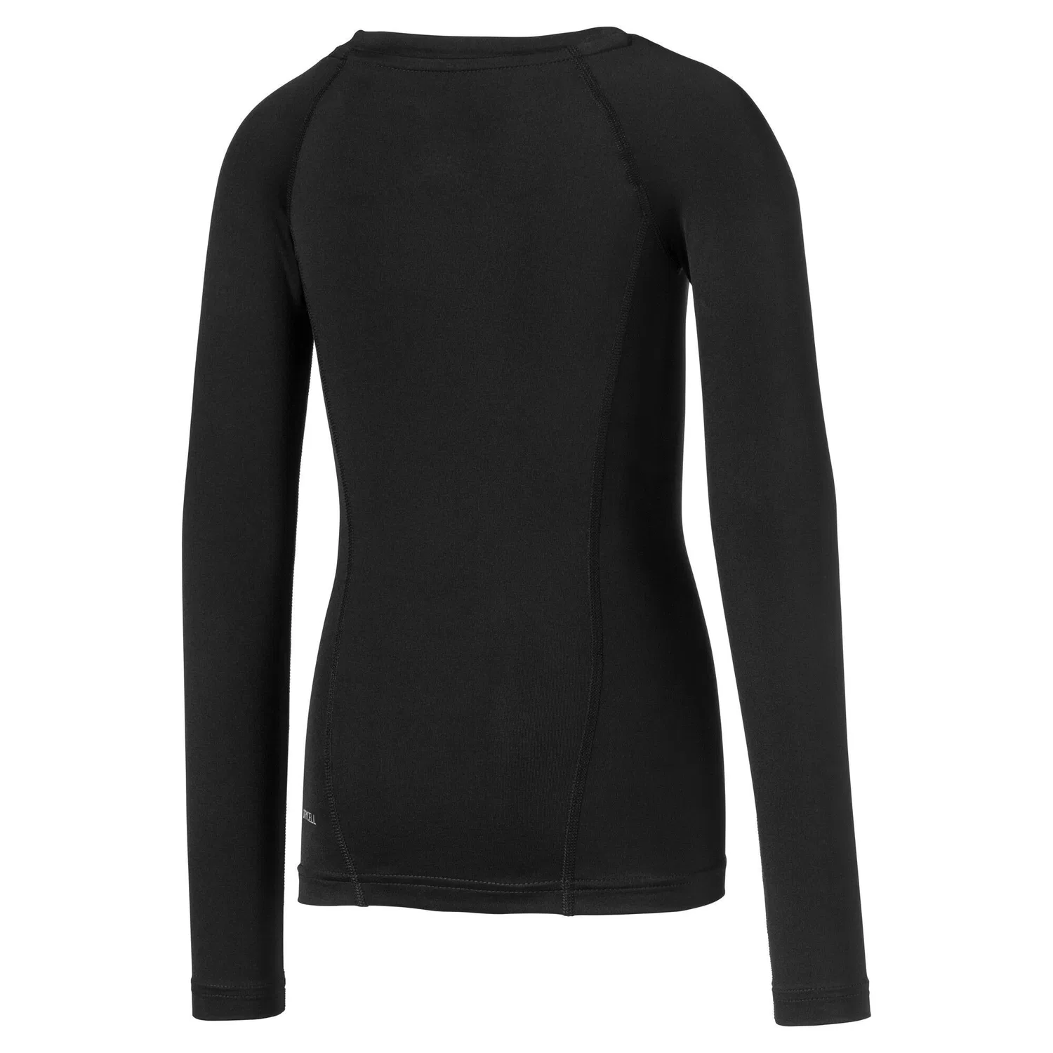Детский компрессионный лонгслив Puma Liga Baselayer Tee LS Jr, Schwarz — фото 2