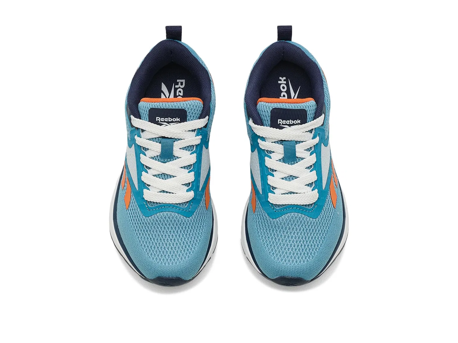 Кроссовки Aniwa (для маленьких и больших детей) Reebok Kids, Blue/Orange/White — фото 3