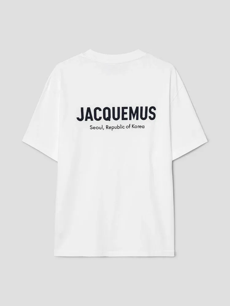 Футболка с коротким рукавом, логотип, Adresse JACQUEMUS, White