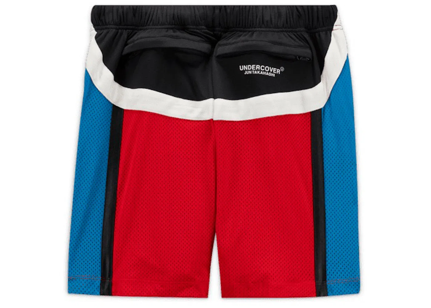 Мужские шорты с сетчатым материалом Mesh Shorts Nike, Red/Black/Blue — фото 2