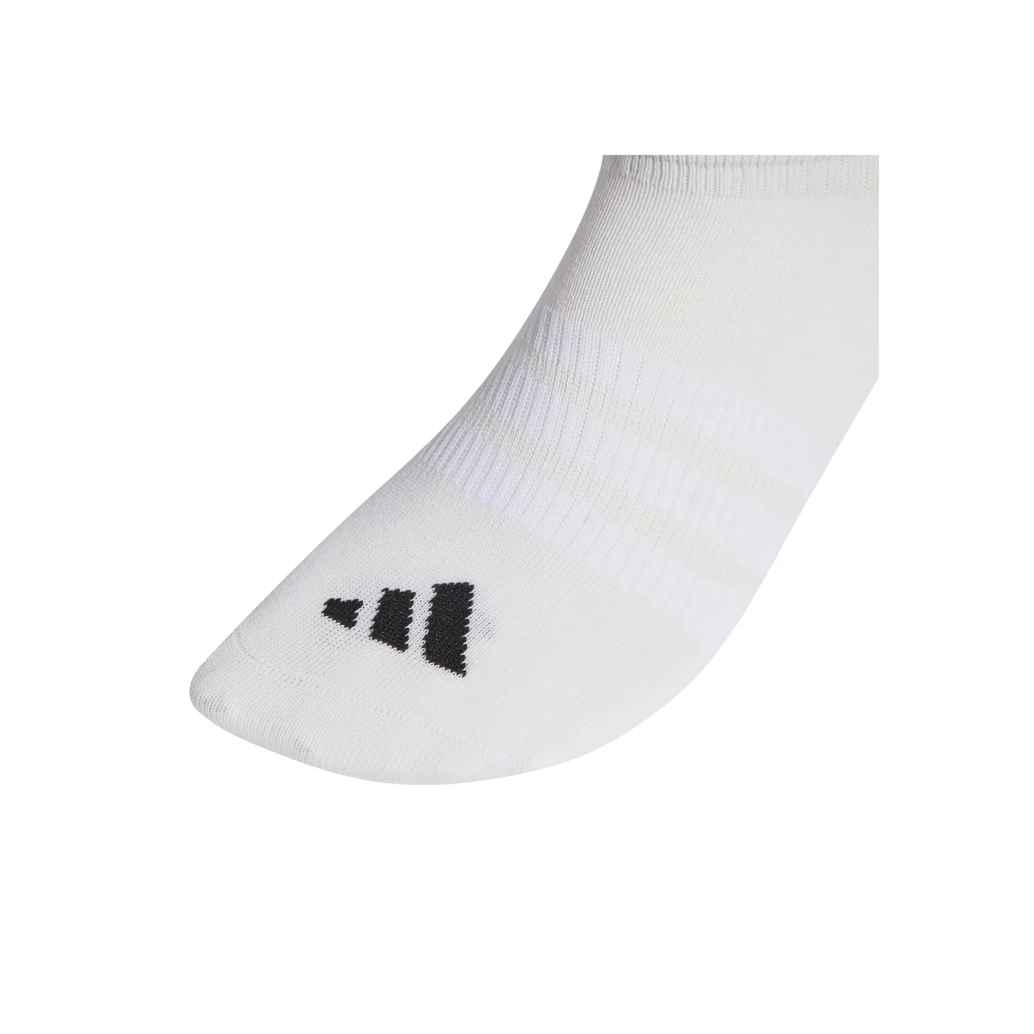 Мужские спортивные носки Thin & Light Sportswear No-Show Socks Adidas Originals, White — фото 3