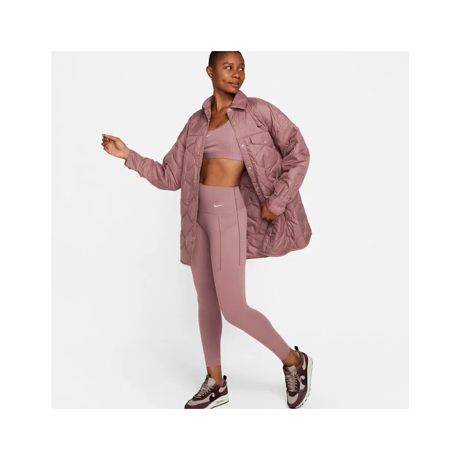 Женские леггинсы для тренировок с высокой посадкой 7/8 Dri-Fit Universa Medium-Support High-Waisted Nike, Коричневый