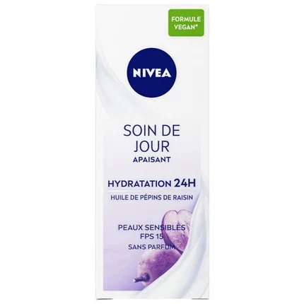 Крем для лица успокаивающий Nivea, SPF 15, 50 мл