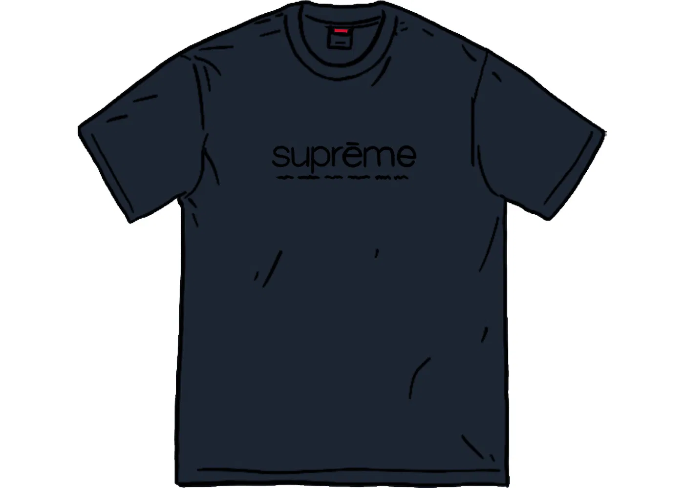 Мужская футболка Supreme Five Boroughs Tee, Navy