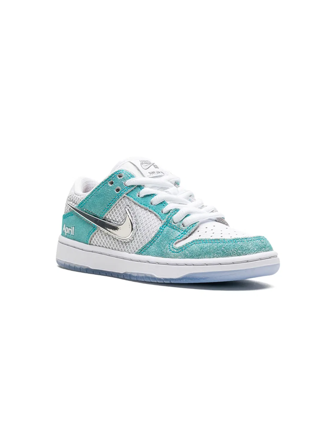 Кроссовки April Skateboards x Nike SB Dunk Low, зеленый