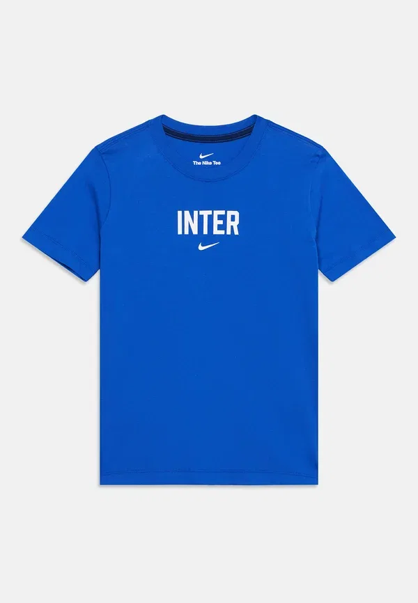 Футболка хлопковая Inter tee unisex, Nike Performance, Lyon Blue, синий — фото 3