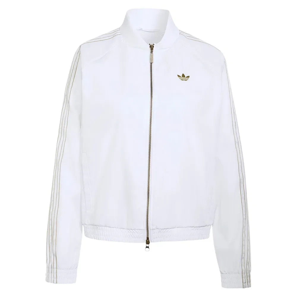Худи с полной застежкой-молнией SST Adidas Originals, белый