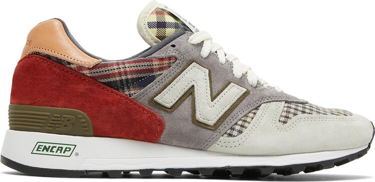 

Кроссовки New Balance 1300 Made in USA 'Plaid Pack - Grey', серый