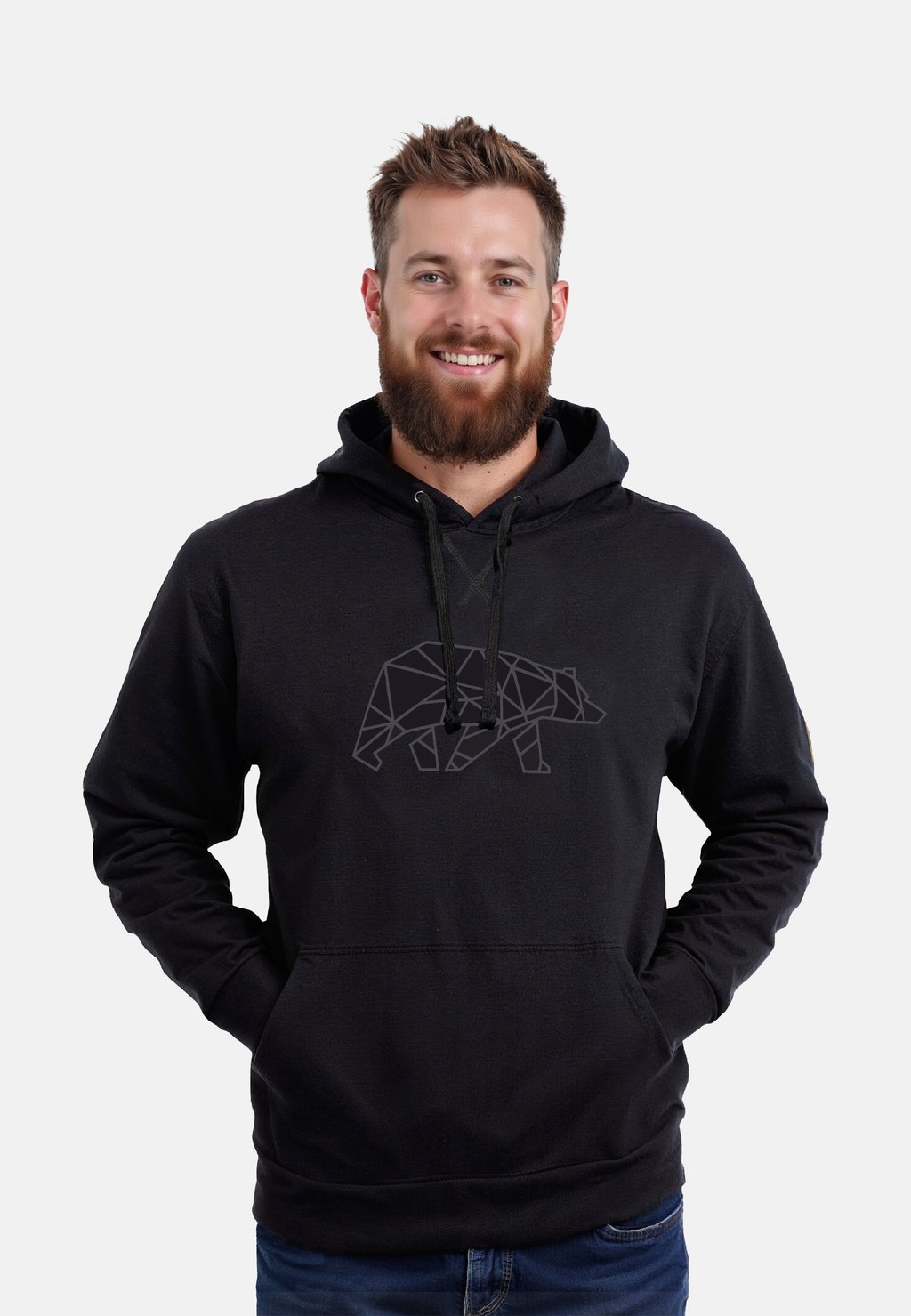 

Толстовка PETTARSON MIT LOGO - Hoodie FORSBERG, черный