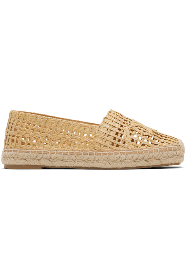 Эспадрильи с эффектом рафии Weekend Max Mara, цвет colonial
