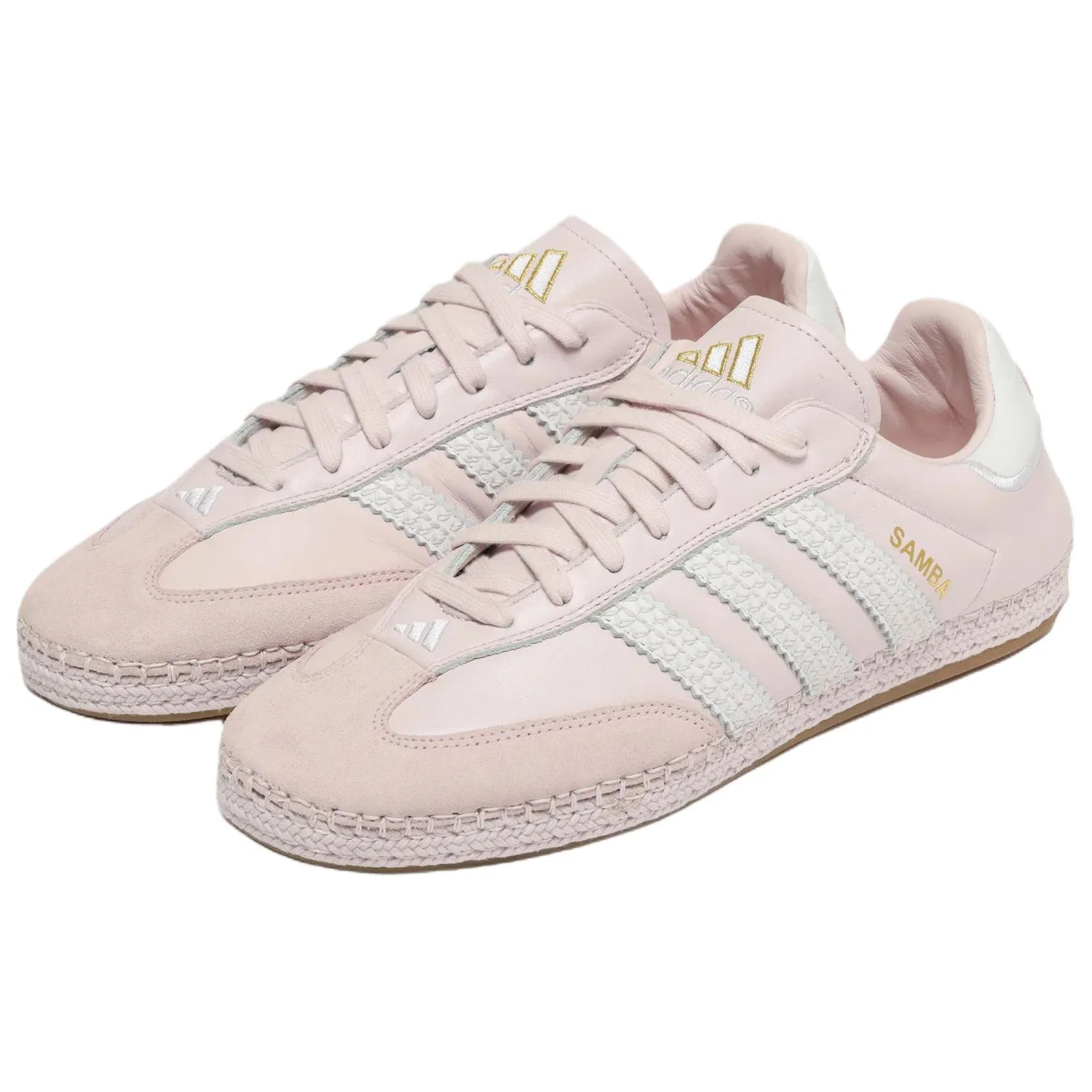 Кроссовки детские CLOT X Adidas Originals Samba German Army Trainers Adidas Originals, Pink White — фото 4