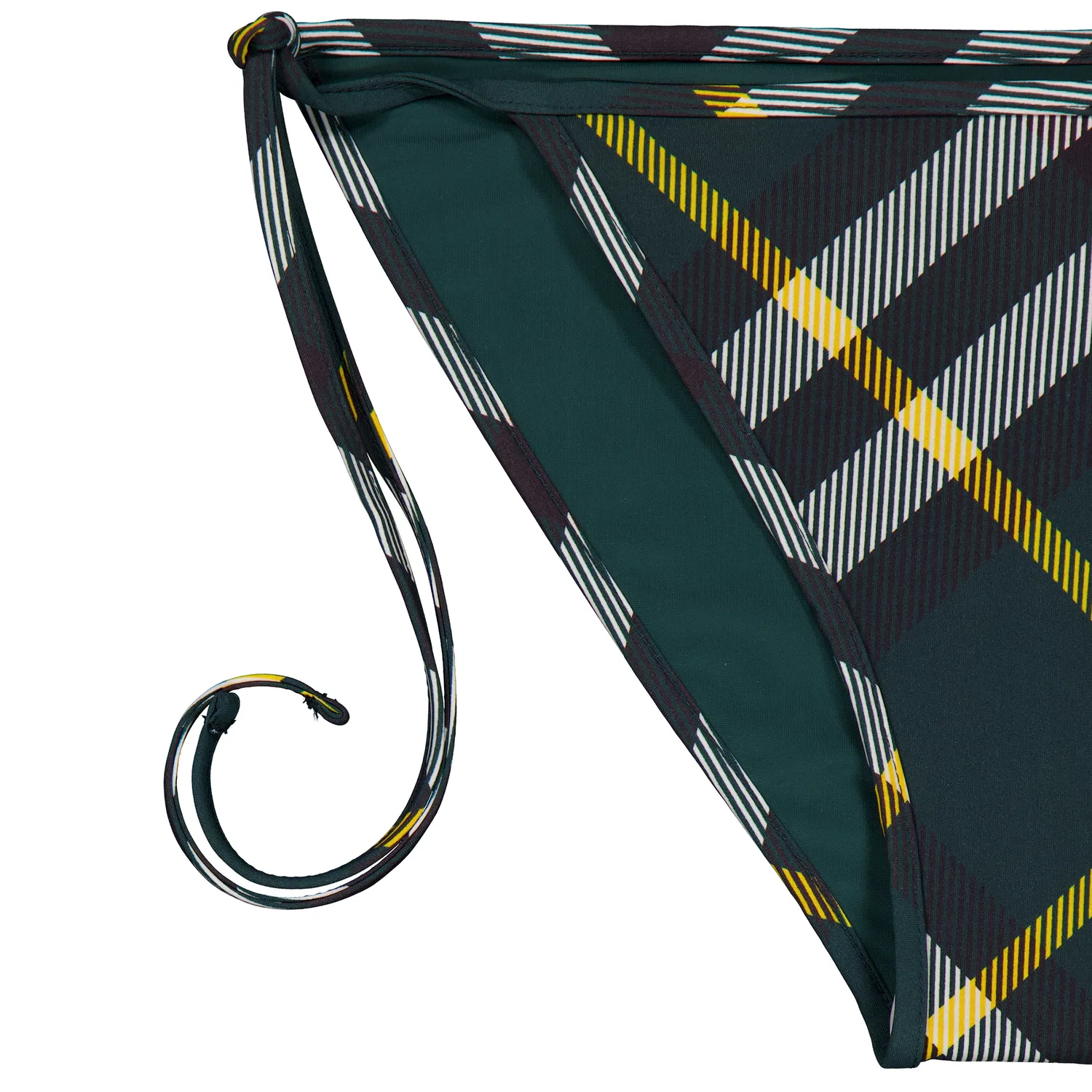 Плавки бикини с регулируемыми завязками Checked Side-Tied Burberry, Ivy Ip Check — фото 2