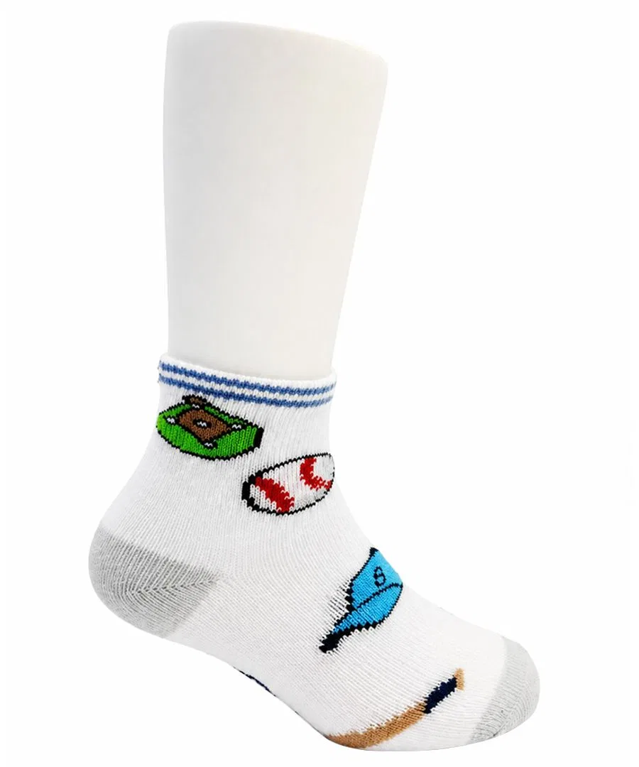 Комплект носков с нескользящей подошвой, 10 пар Rainbow Sugar, Multi Color — фото 2