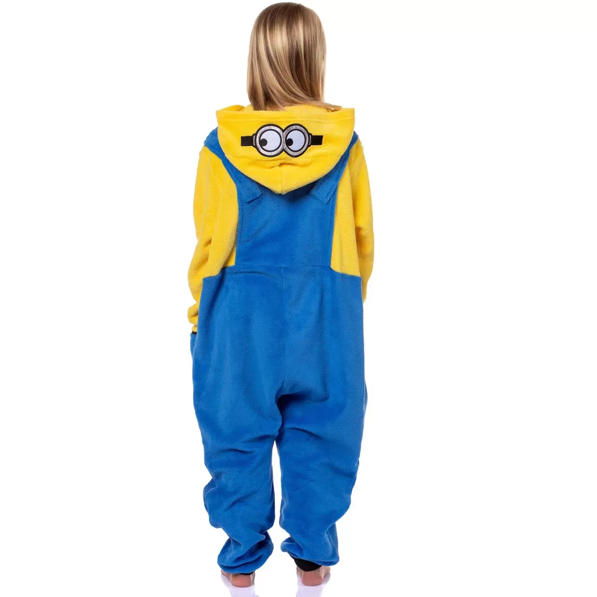Детский пижамный комбинезон с капюшоном Bob The Minion Despicable Me, Yellow — фото 4