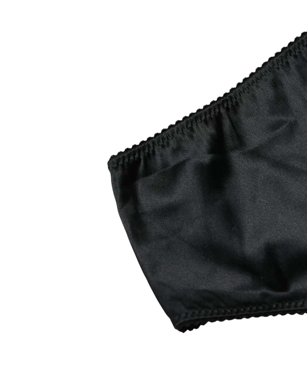 Женские трусы-слипы с логотипом Mid Waist Brief Panty Dolce & Gabbana, Black — фото 2