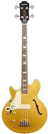 

Бас-гитара Epiphone Jack Casady Signature, левша, металлик, золото EBJCL MGCH1