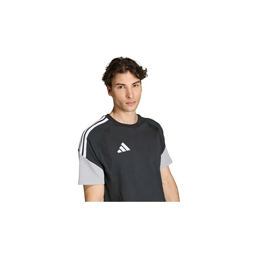 Футболка футбольная с длинным рукавом TIRO26 Competition Sw Tee adidas, Черный — фото 3