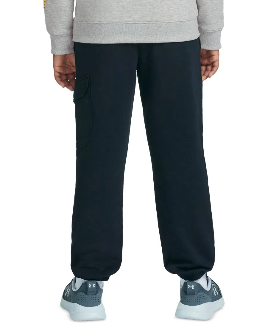 Спортивные брюки с утяжкой и карго-карманом, модель Under Armour, Black — фото 2