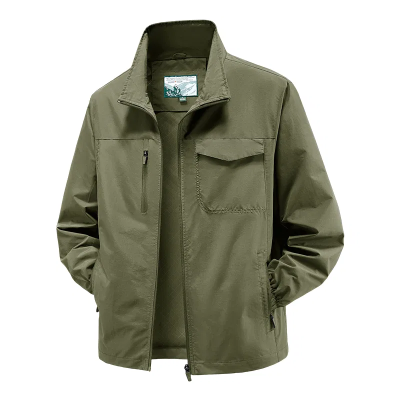 Детская куртка прямого кроя со стойкой JEEP SPIRIT, Army Green