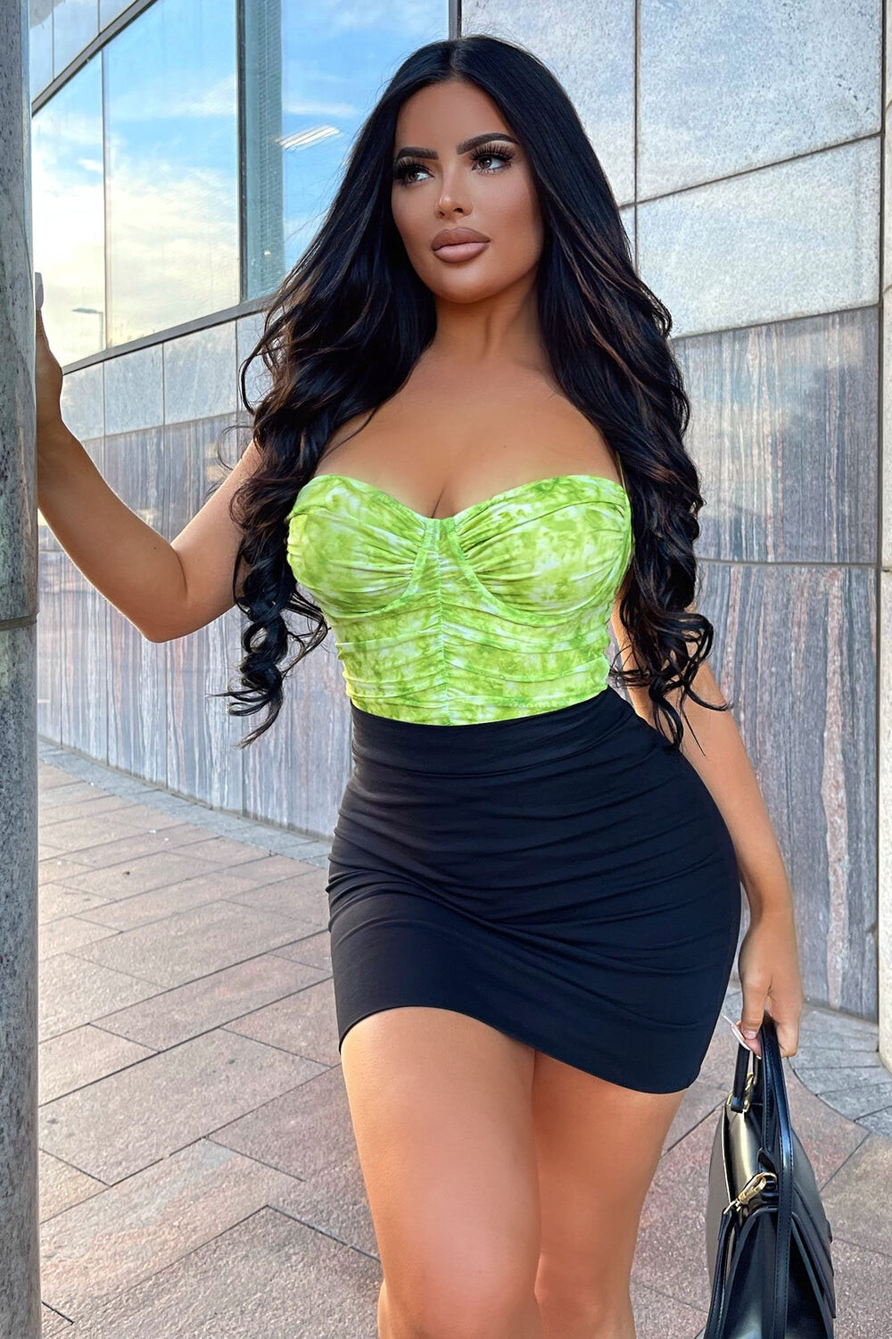 

Юбка мини Fashion Nova S10442QQCJ, черный