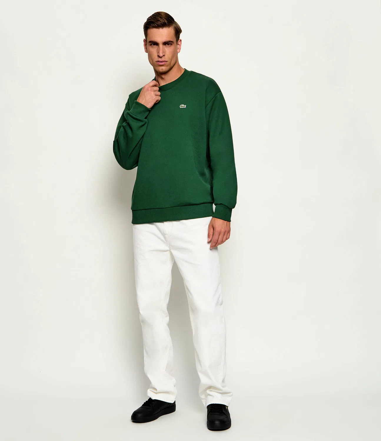 Толстовка Regular Fit Lacoste, Verde — фото 2