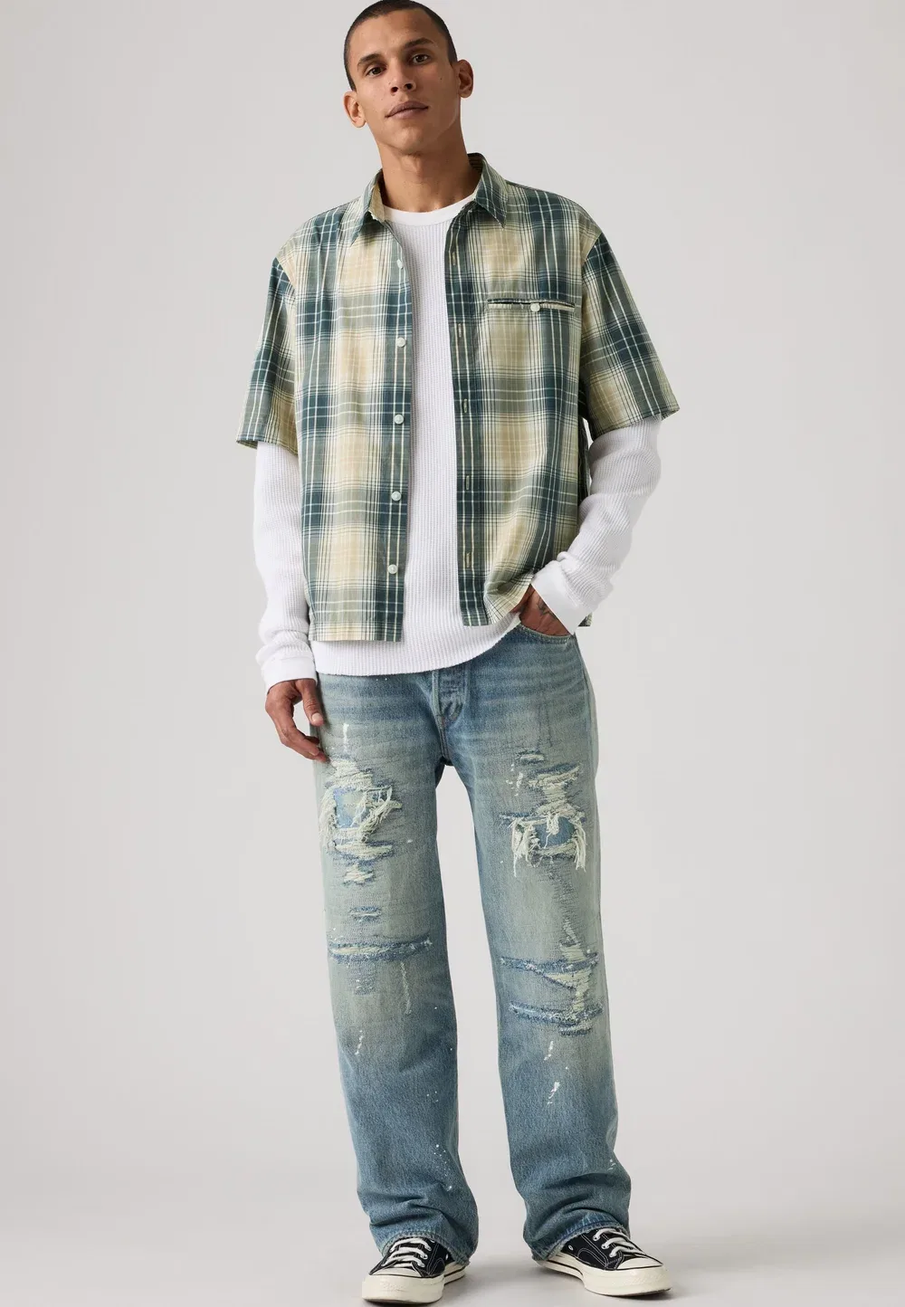 501 свободные - свободные джинсы Levi'S, Larkspur Painter — фото 2