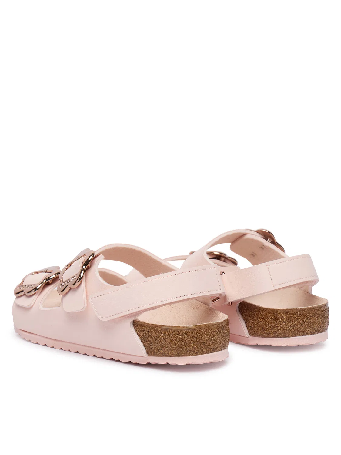 Сандалии для девочки Milano Flower Buckle Birkenstock, розовый — фото 3
