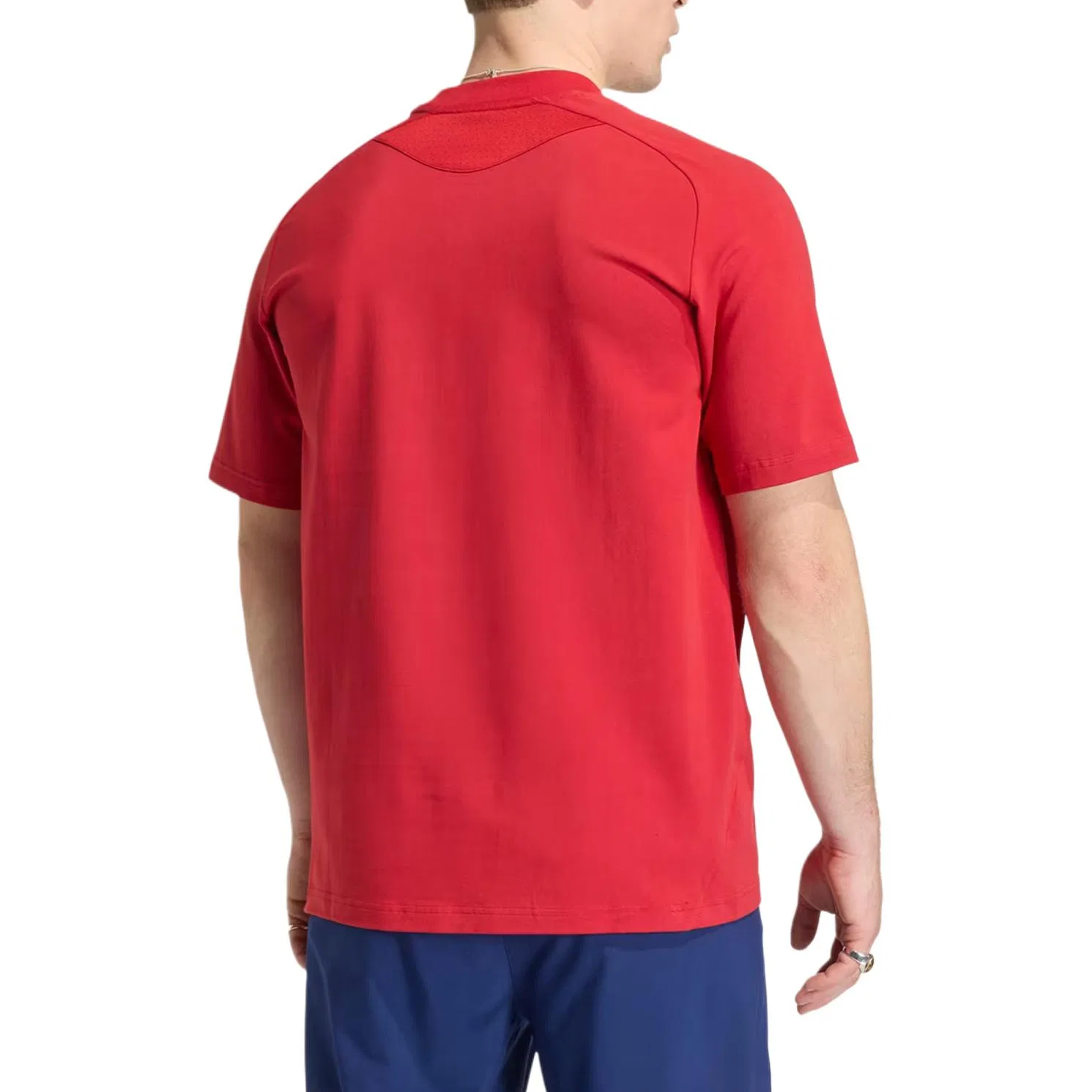 Мужская футболка с круглым вырезом Team Power Red 2 Adidas, Team Power Red 2 — фото 3