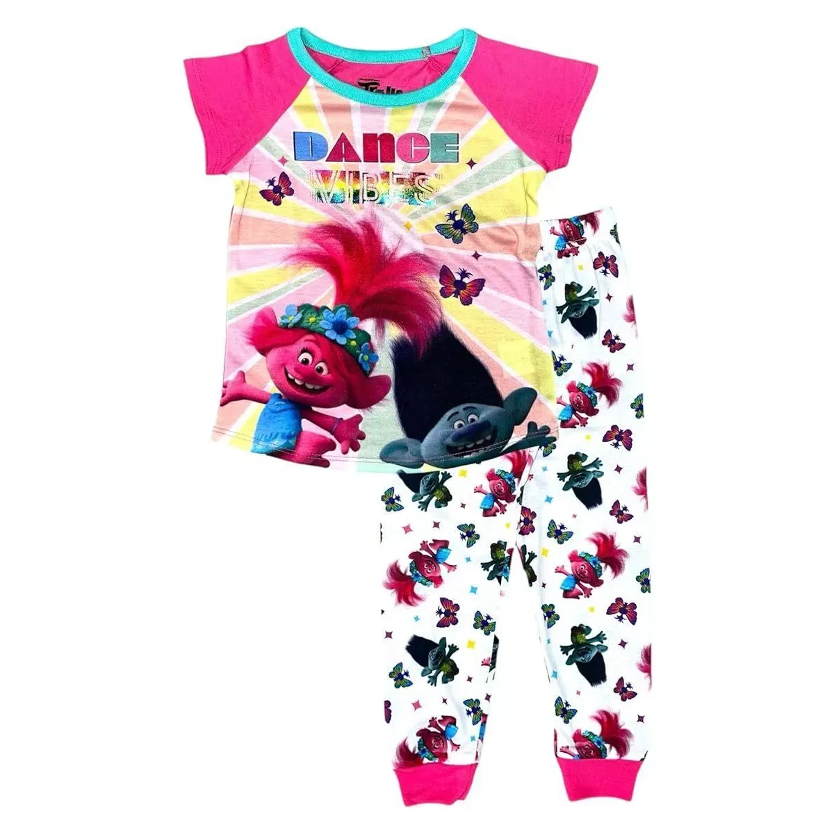 Детская пижама-комплект с принтом Dance Vibes-Pants Set DreamWorks, Dance Vibes-Pants Set