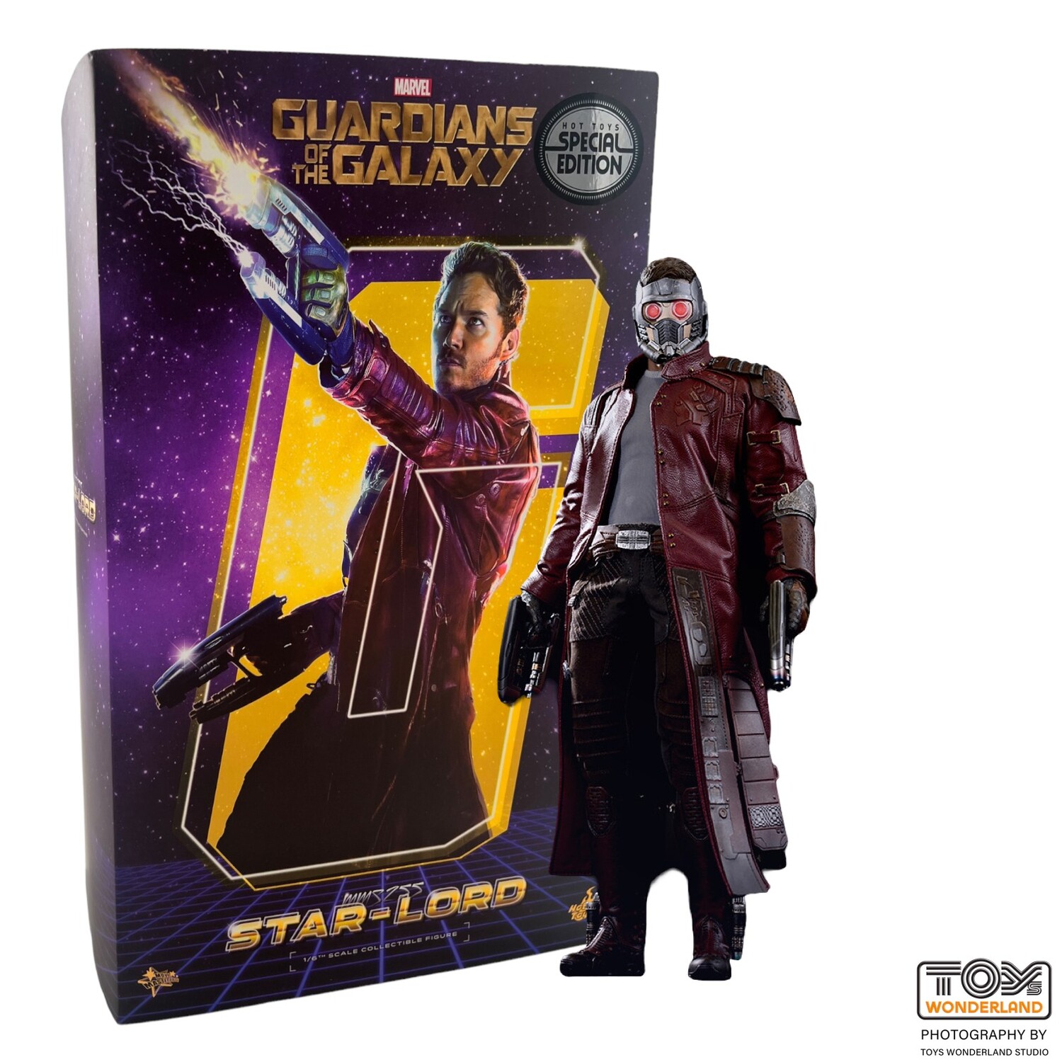 

Фигурка Hot Toys Marvel, Guardians Of The Galaxy : Star-Lord MMS255 ( Exclusive Edition), 31 см