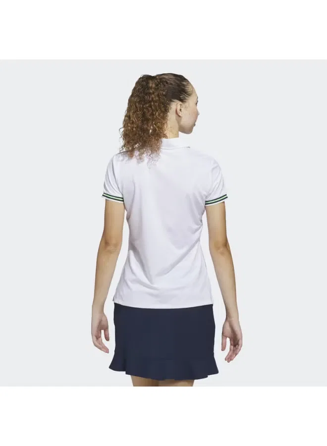 Футболка для гольфа с коротким рукавом Ultimate365 Adidas, белая — фото 4
