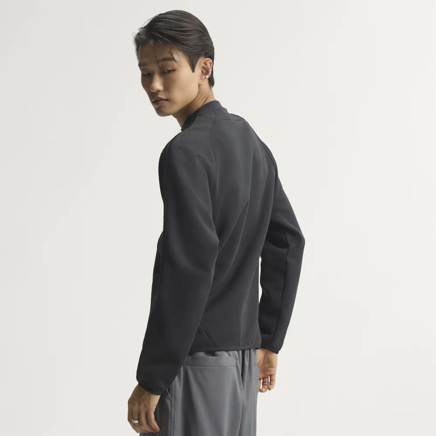 Мужской свитшот прямого кроя Spacer Teamgeist 26 Cutline Crew Adidas Originals, черный — фото 2