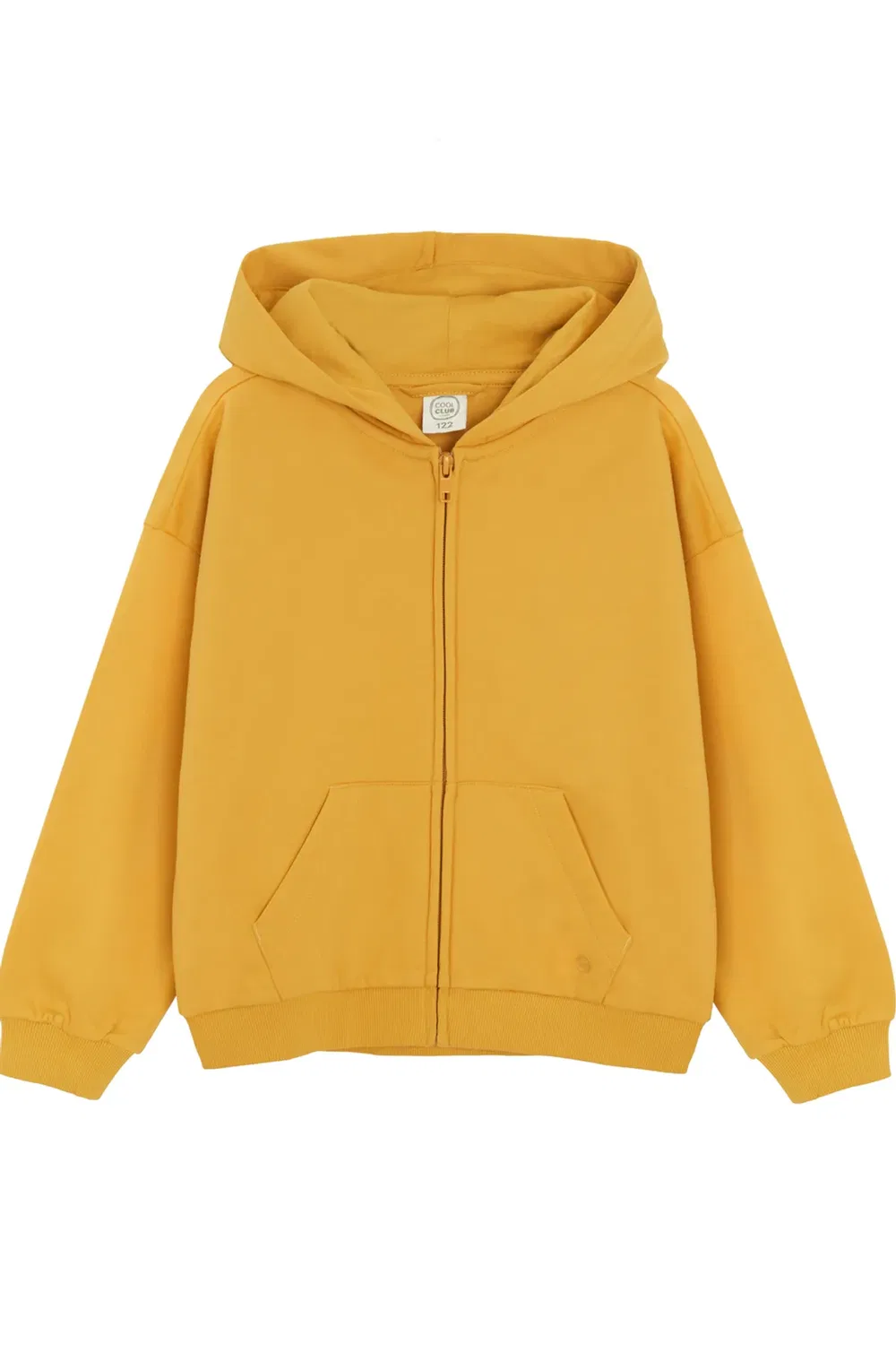 Детский худи на молнии Cool Club, Yellow
