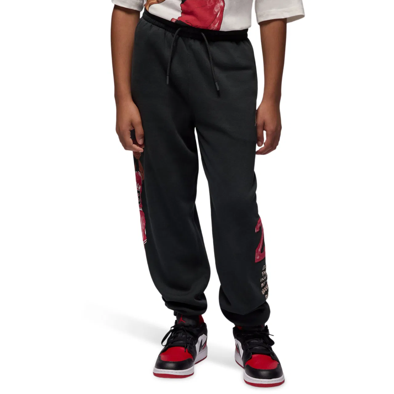 Брюки для мальчиков Sketch Fleece Jordan, цвет Off Noir
